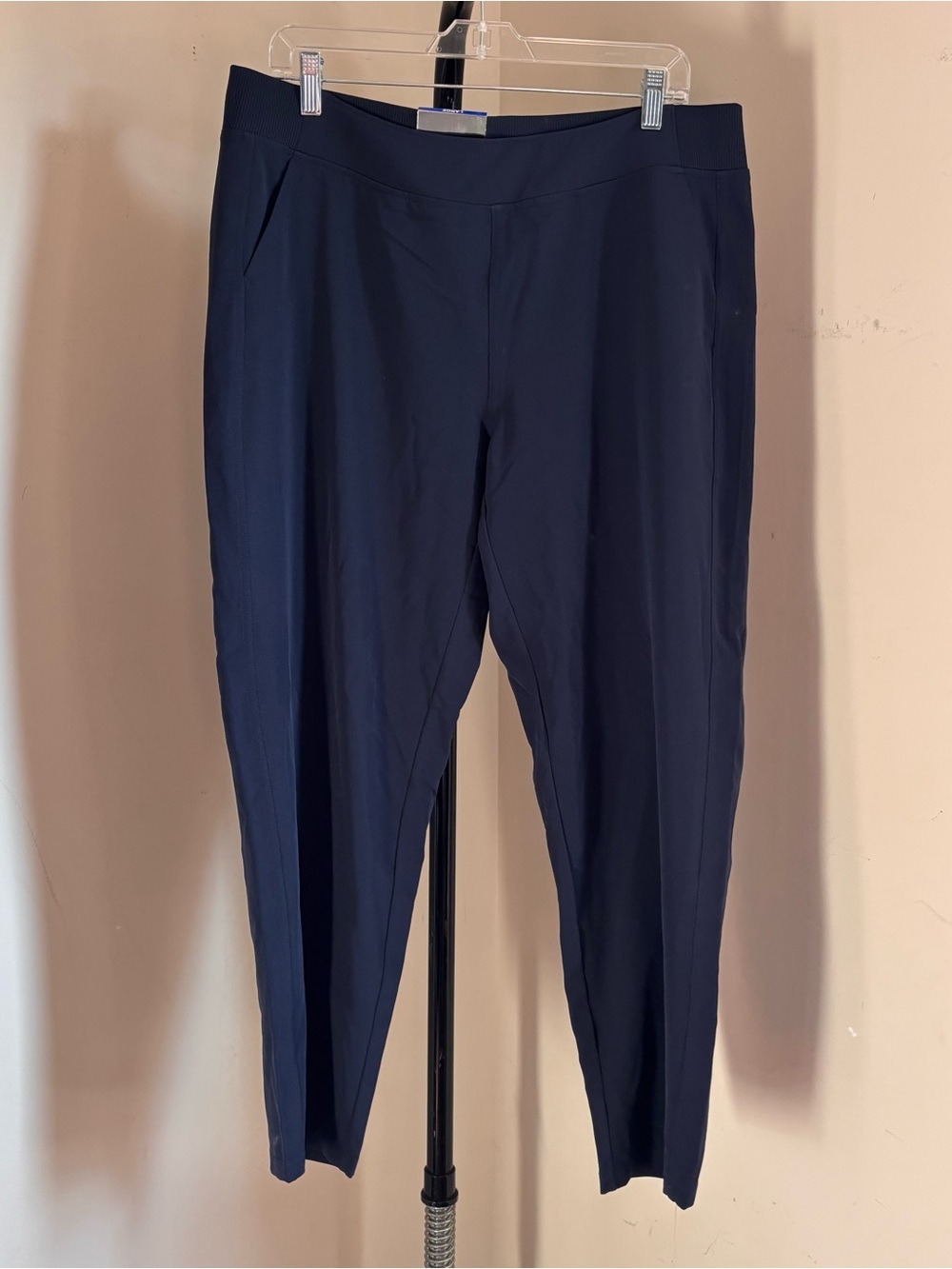 Navy Women's Ponte Ankle Pants